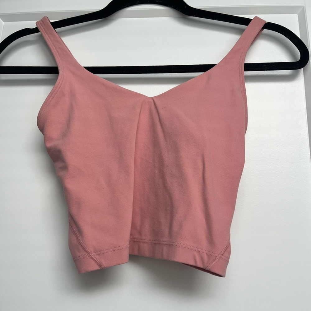Pink Lululemon Align Tank